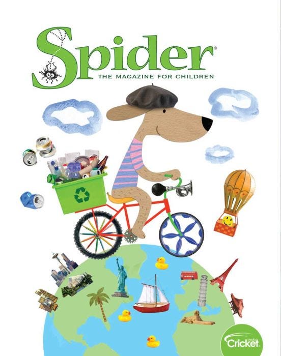 SPIDER Magazine April 2020 for Kids 6-9