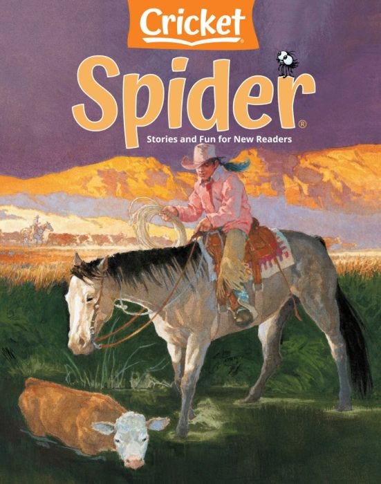 SPIDER Magazine April 2021 for Kids 6-9