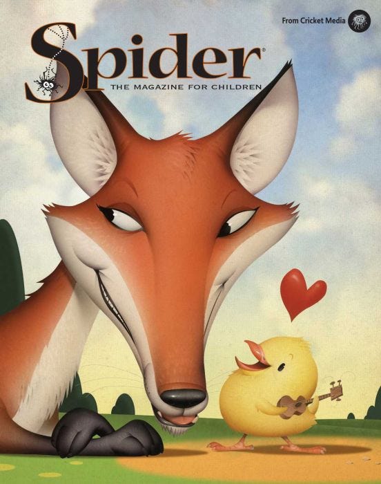 SPIDER Magazine February 2018 for Kids 6-9