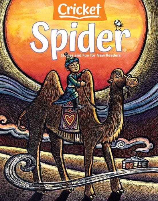 SPIDER Magazine February 2022 for Kids 6-9