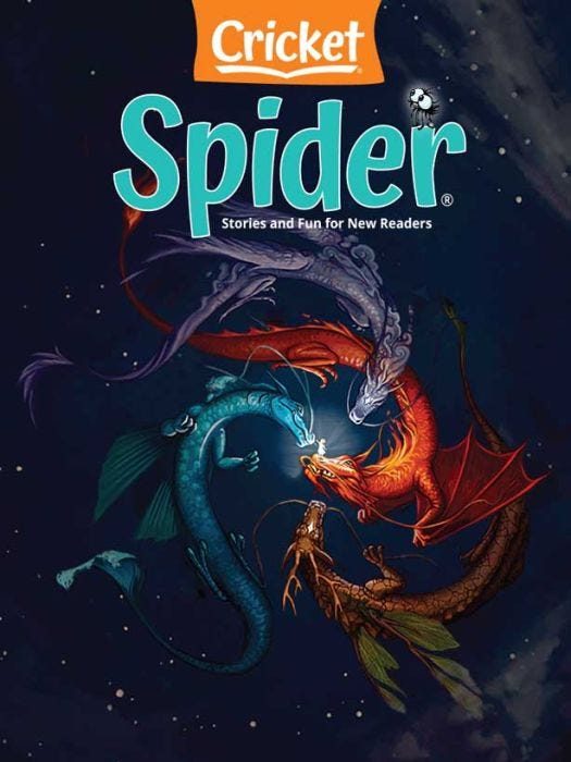 SPIDER Magazine February 2023 for Kids 6-9