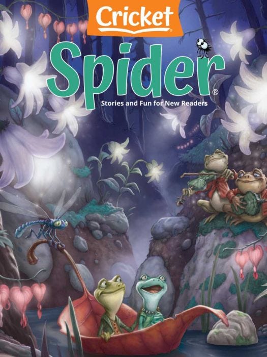 SPIDER Magazine February 2025 for Kids 6-9