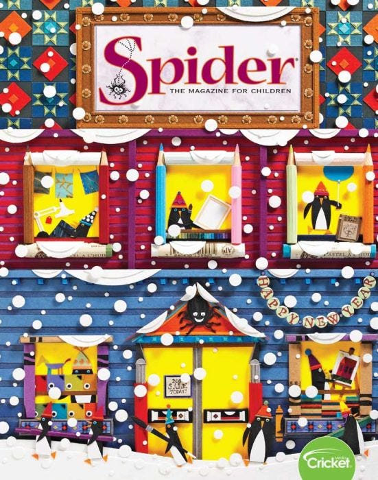 SPIDER Magazine January 2020 for Kids 6-9