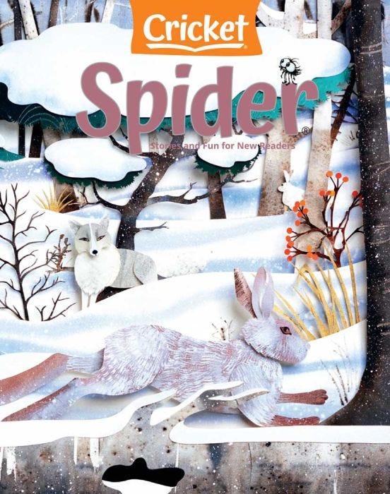 SPIDER Magazine January 2022 for Kids 6-9