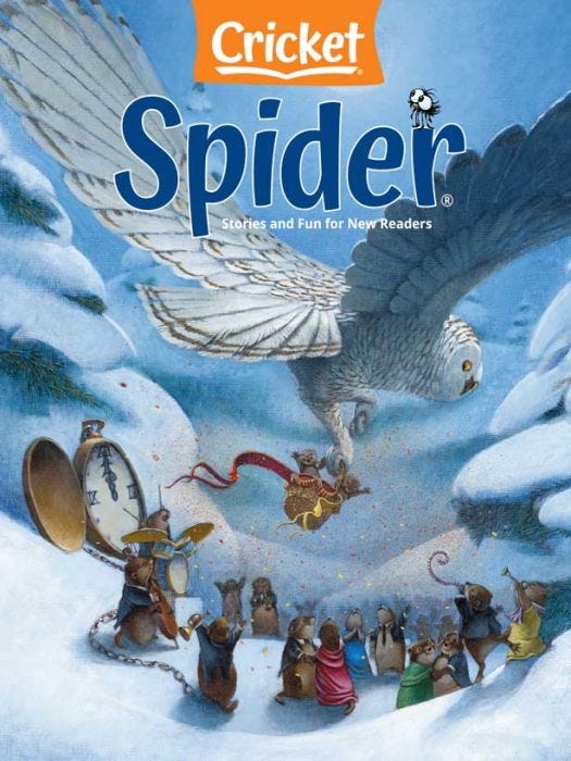SPIDER Magazine January 2023 for Kids 6-9