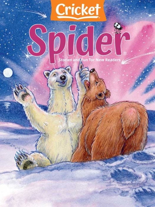 SPIDER Magazine January 2025 for Kids 6-9