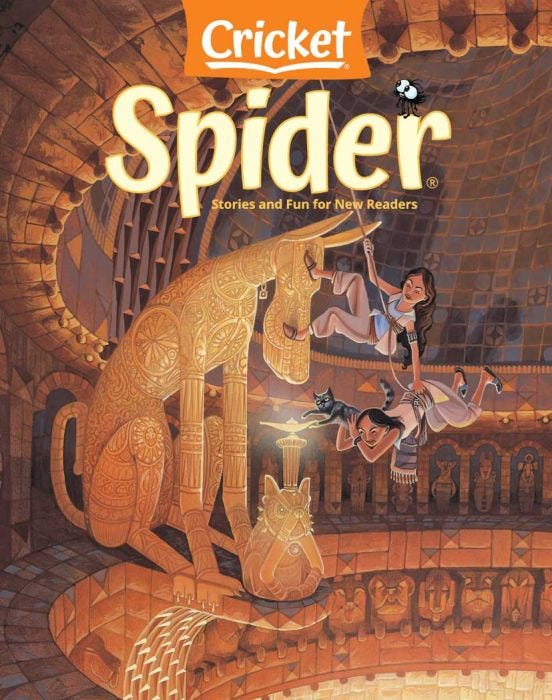 SPIDER Magazine July-August 2021 for Kids 6-9