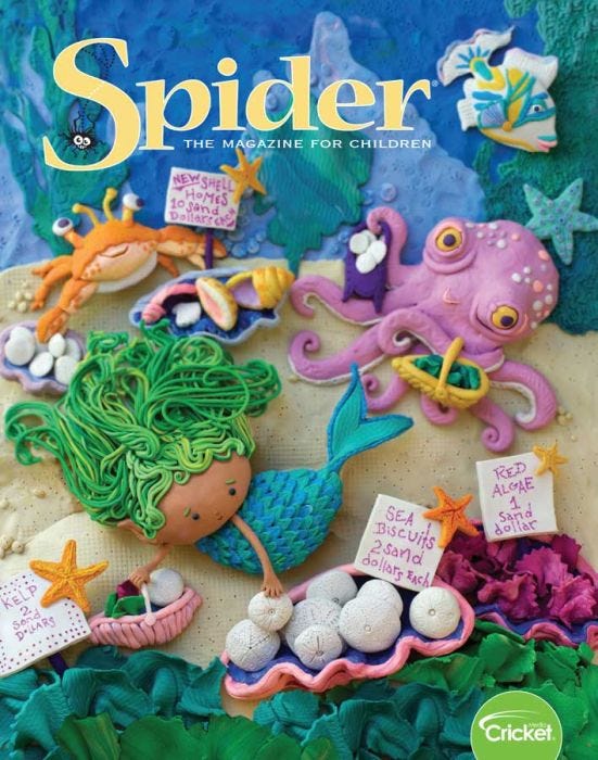 SPIDER Magazine July-August 2019 for Kids 6-9