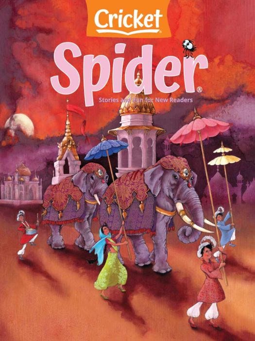 SPIDER Magazine July-August 2022 for Kids 6-9