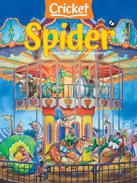 SPIDER Magazine July-August 2024 for Kids 6-9