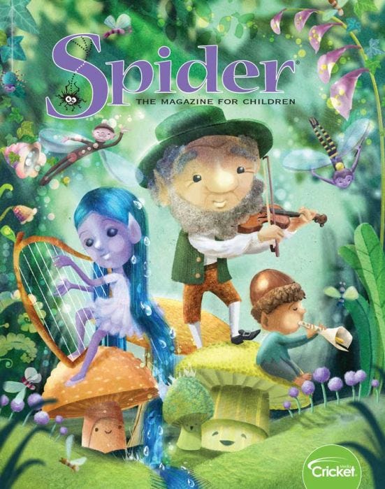 SPIDER Magazine March 2020 for Kids 6-9