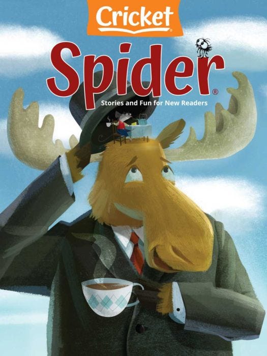 SPIDER Magazine March-April 2025 for Kids 6-9