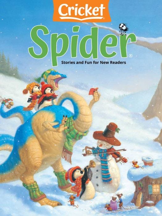 SPIDER Magazine November-December 2024 for Kids 6-9