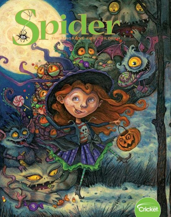 SPIDER Magazine October 2019 for Kids 6-9