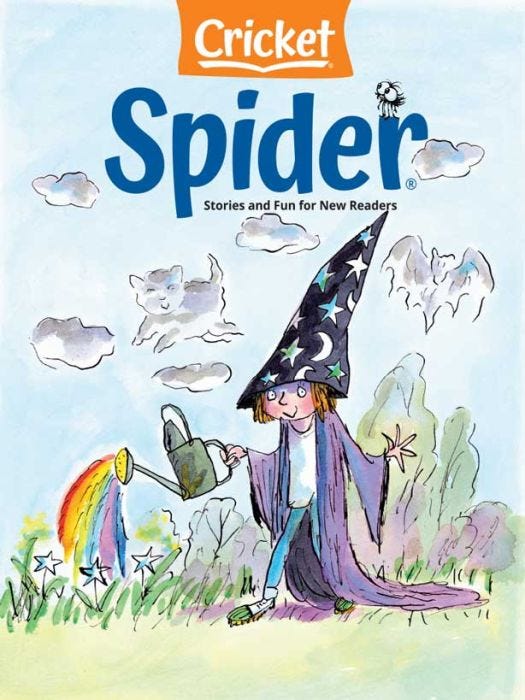SPIDER Magazine October 2023 for Kids 6-9