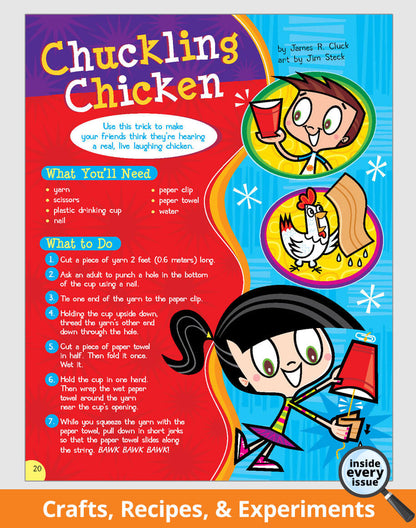 SPIDER Magazine for Kids Ages 6-9